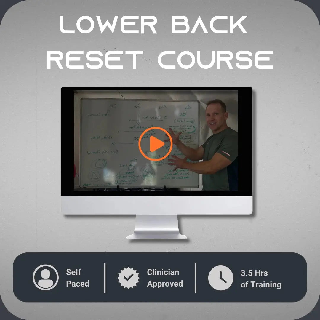 Online Lower Back Pain Reset Course™