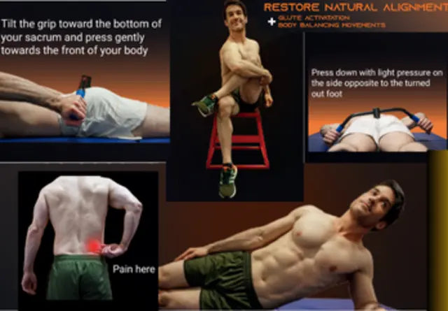 Glute Activator Wall Poster Align Athlete